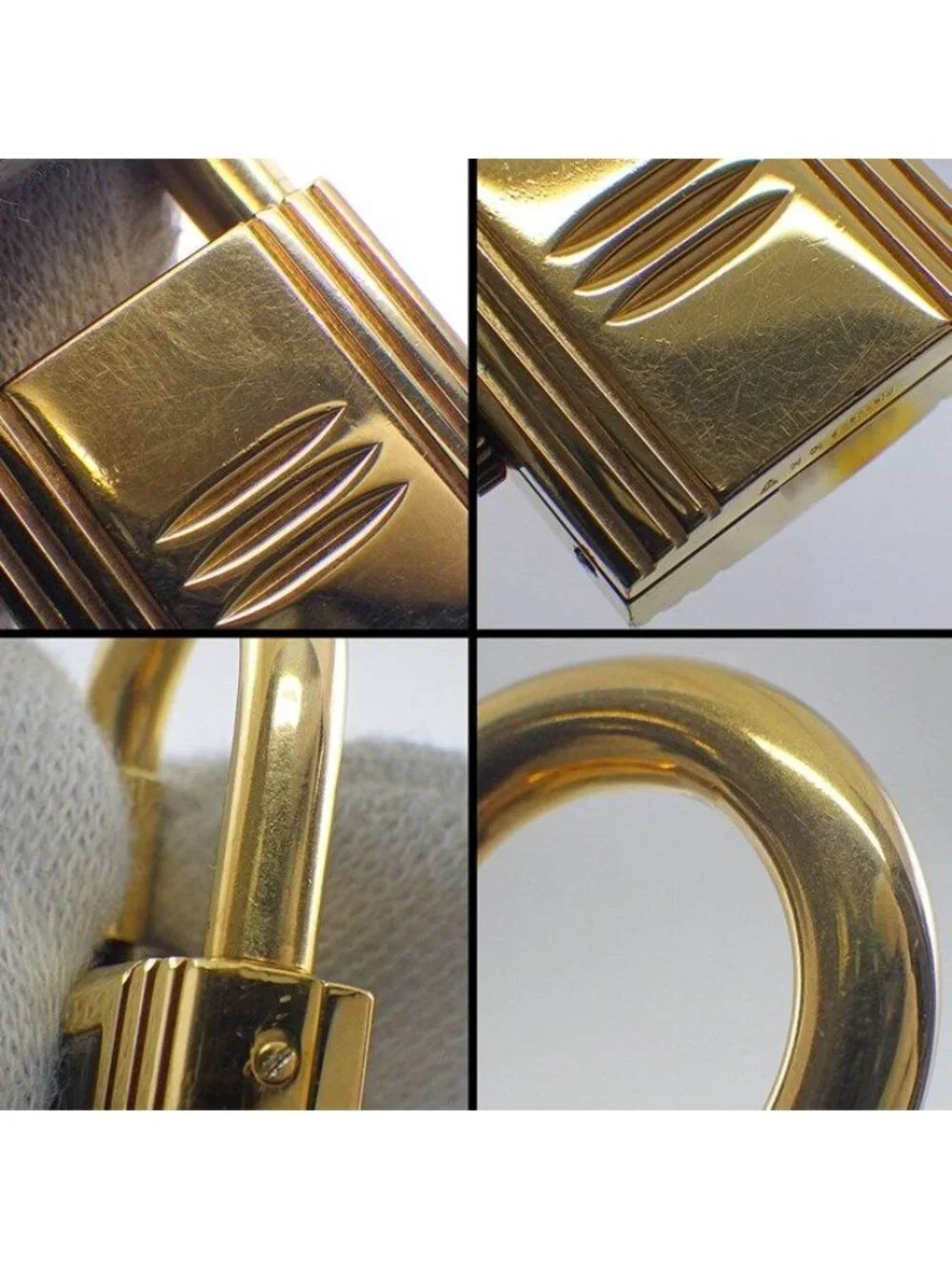 Hermes Watch Kelly Gold